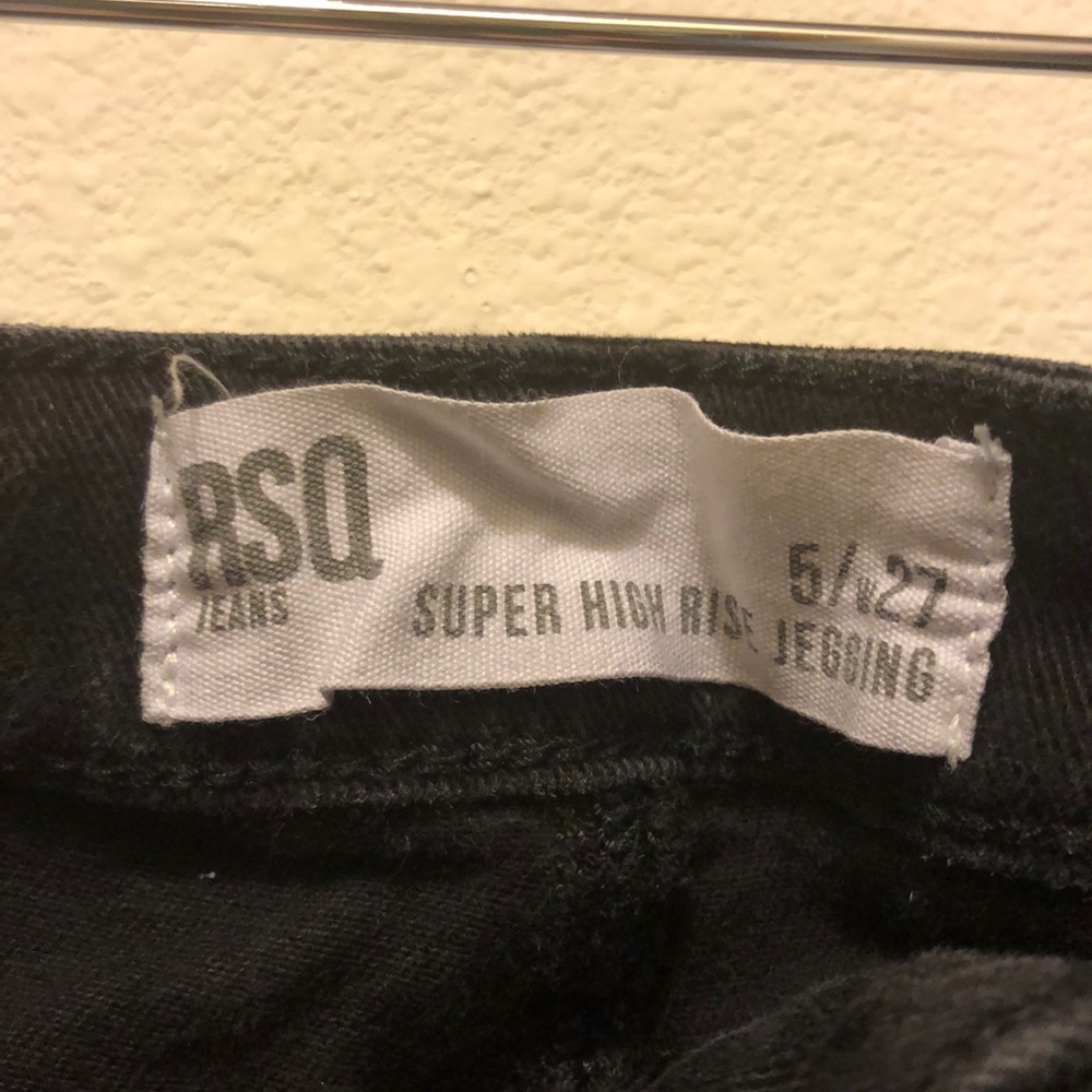 Black Ripped Jeans - Picture 4 of 5